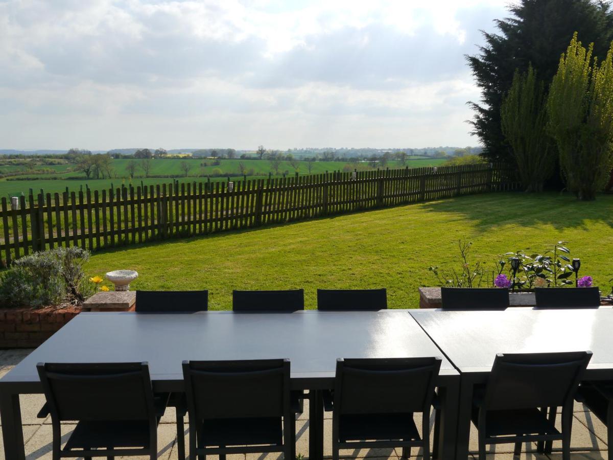 Henley-in-Arden South View Country House Sleeps 12 - Hot Tub - Views מראה חיצוני תמונה